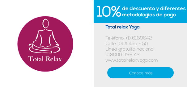 Convenio Total Relax Yoga MedPlus