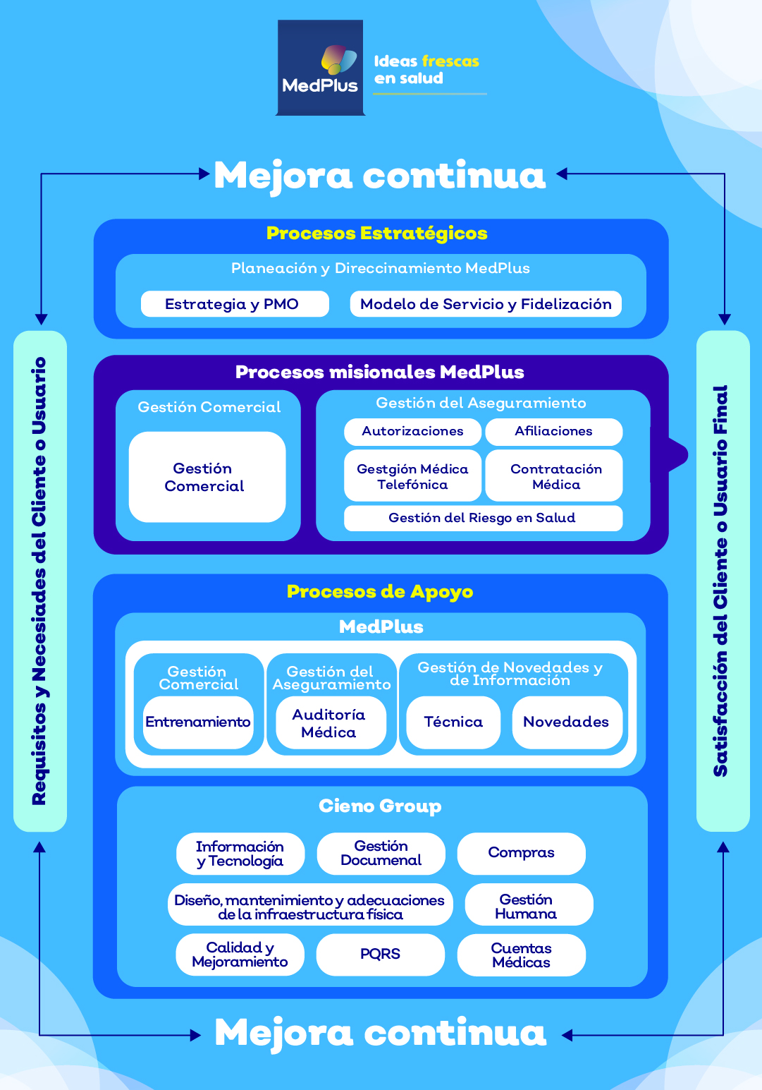 Mapa de Procesos - MedPlus
